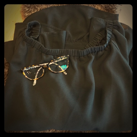 Express Tops - Beautiful Black Express Blouse